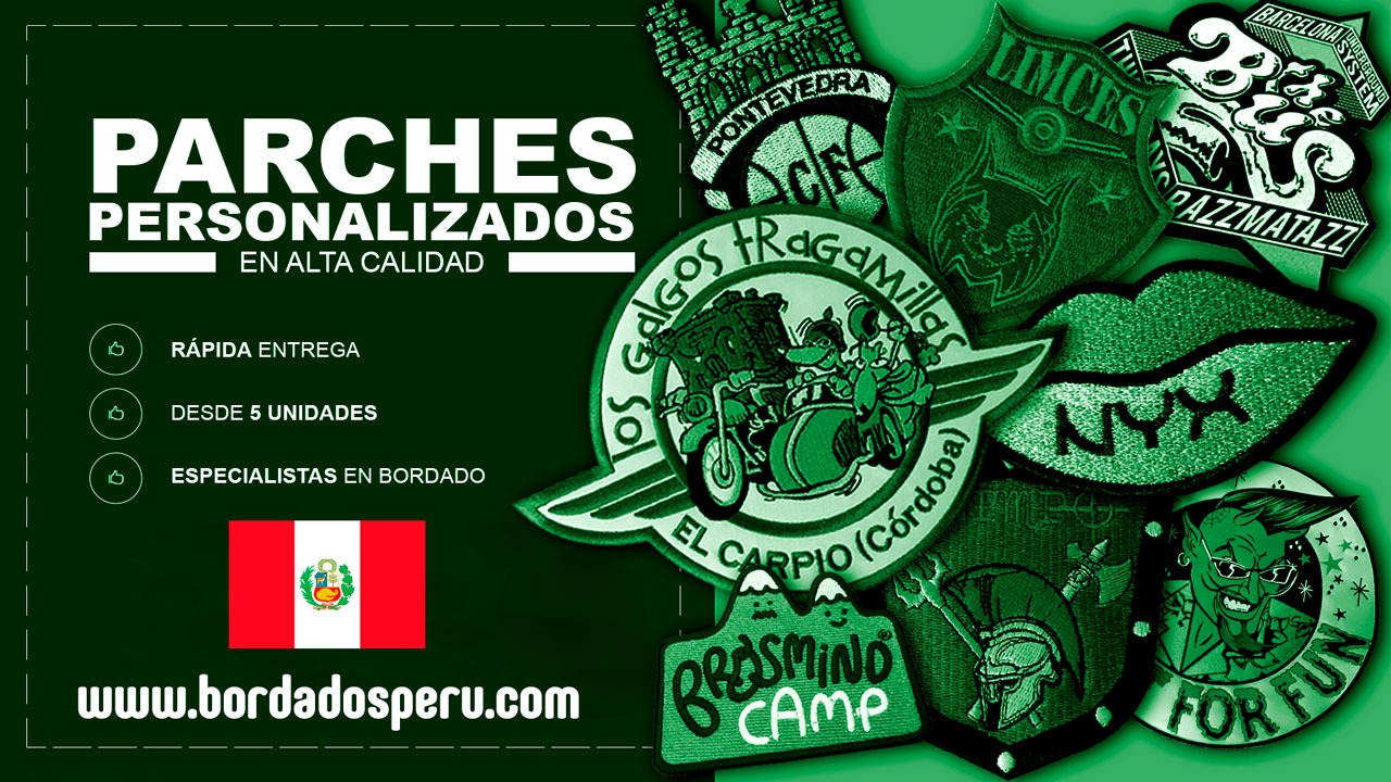 Parches Bordados
